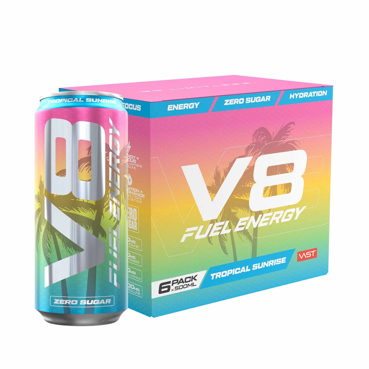 VAST V8 Fuel Energy - 500ml (inkl. 0.25€ Pfand)