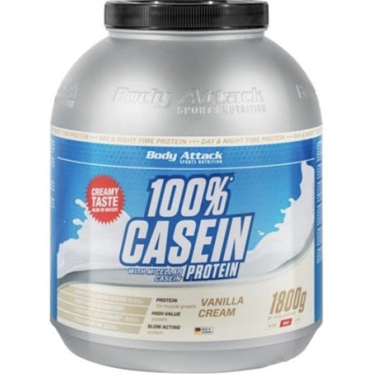 Body Attack 100% Casein Protein - 1800g.