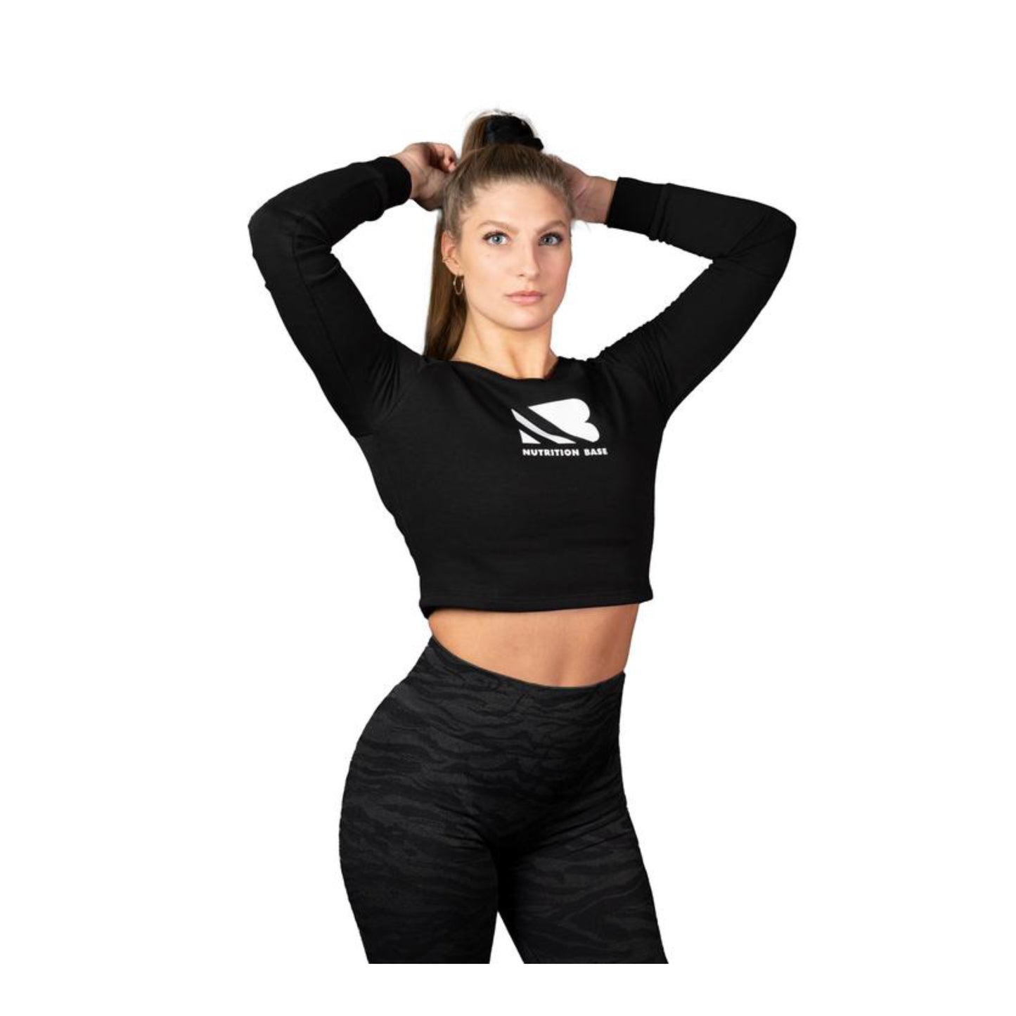 Nutrition Base BLACK Croptop.
