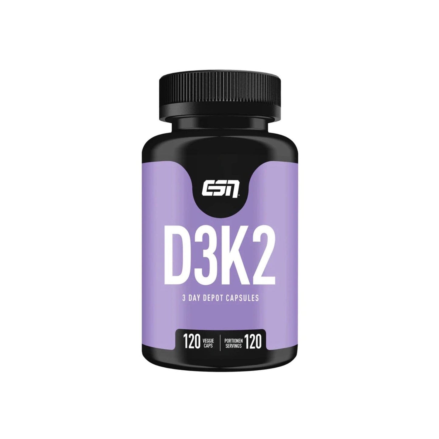 ESN Vitamin D3 + K2 - 120 Kapseln (nur in Münster).