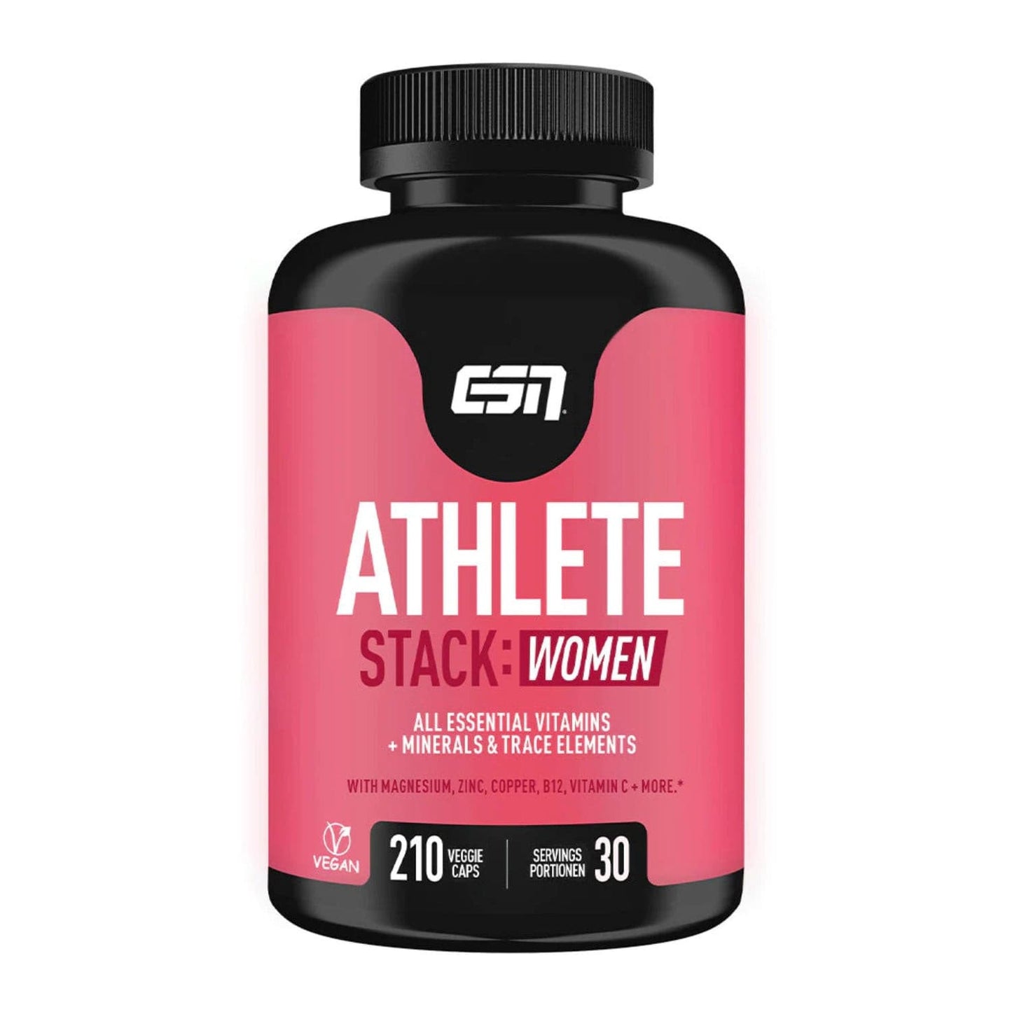ESN Athlete Stack: Women - 210 Kapseln