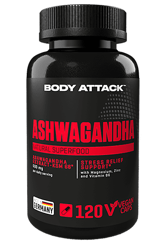 Body Attack Ashwagandha - 120 Kapseln