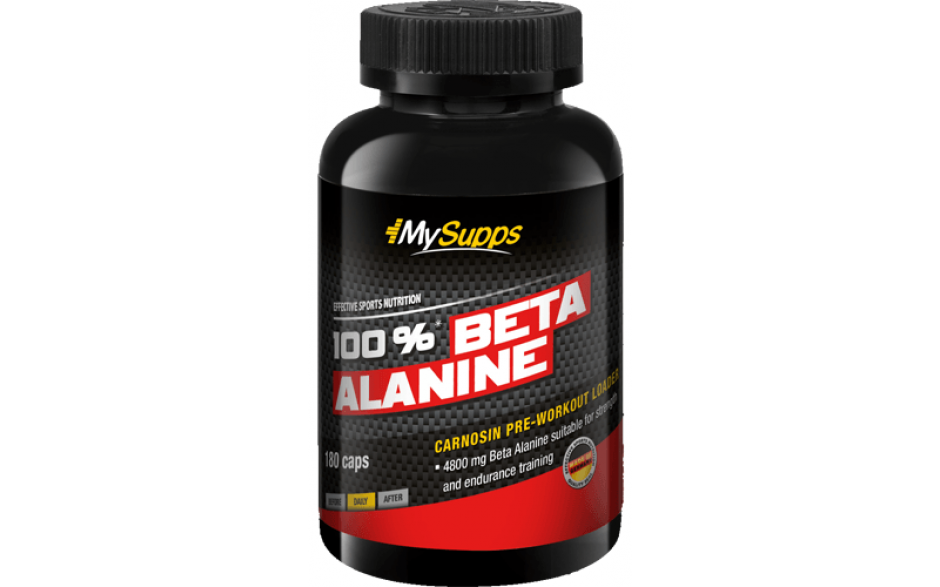 My Supps 100% Beta Alanine - 180 Caps