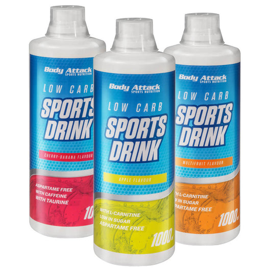 Body Attack Low Carb Sports Drink - 1000ml.