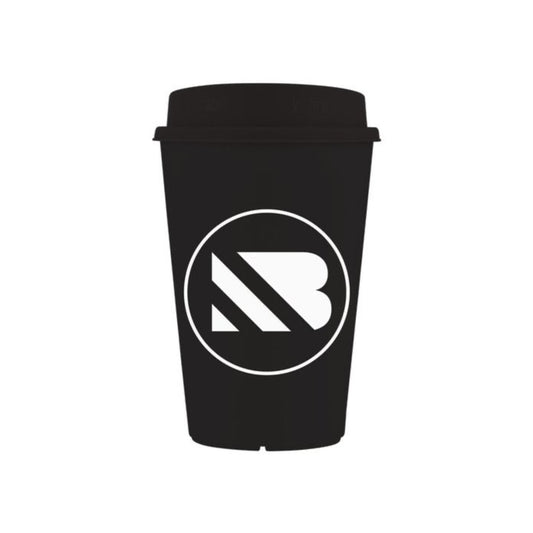Nutrition Base BLACK Coffee Cup.