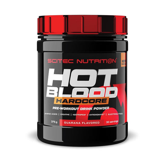 Scitec Nutrition Hot Blood Hardcore Pre Workout Booster - 375g