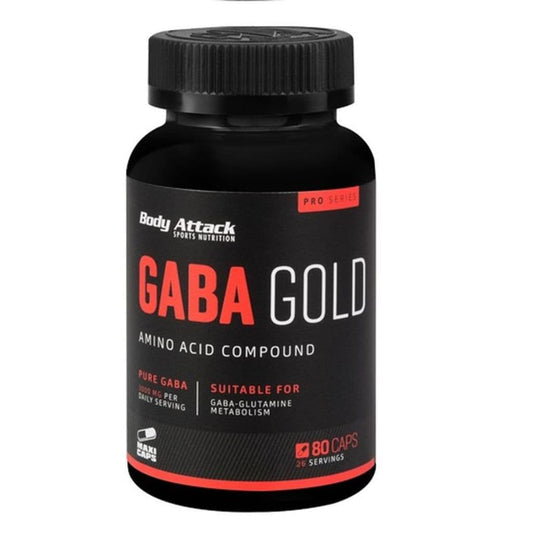 Body Attack Gaba Gold - 80 Kapseln.