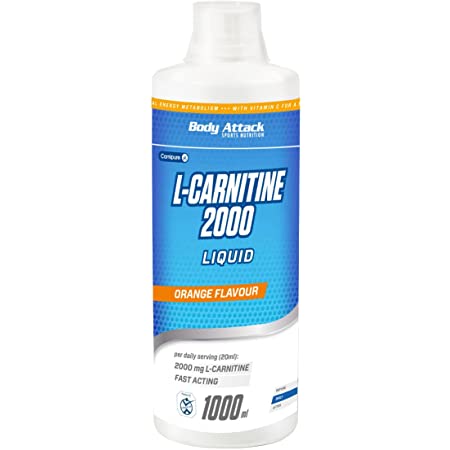 Body Attack L-Carnitine 2000 Liquid - 1000ml.
