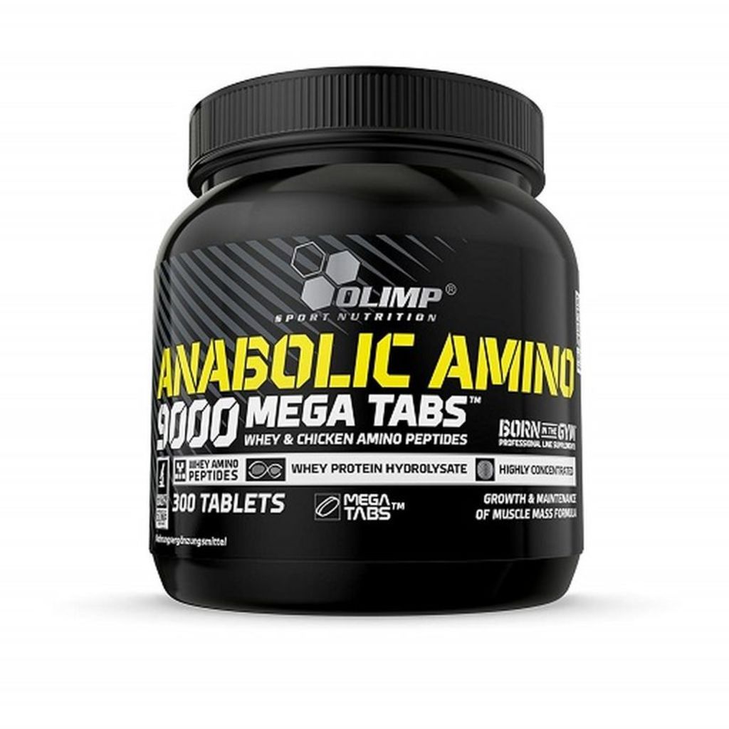 Olimp Anabolic Amino 9000 Mega Caps - 300 Tabletten.