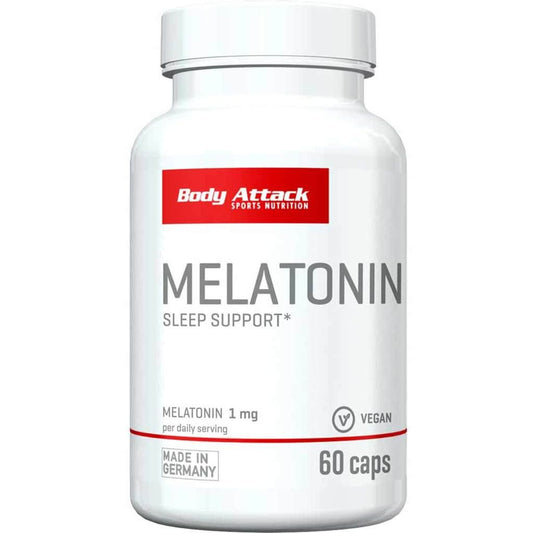 Body Attack Melatonin - 60 Kapseln.