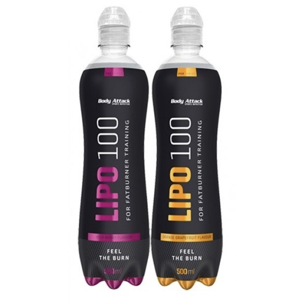 Body Attack Lipo-100 Drink - 500ml (inkl. 0,25€ Pfand).