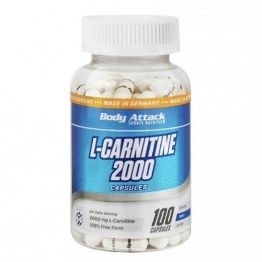 Body Attack L-Carnitine 2000 - 100 Kapseln.