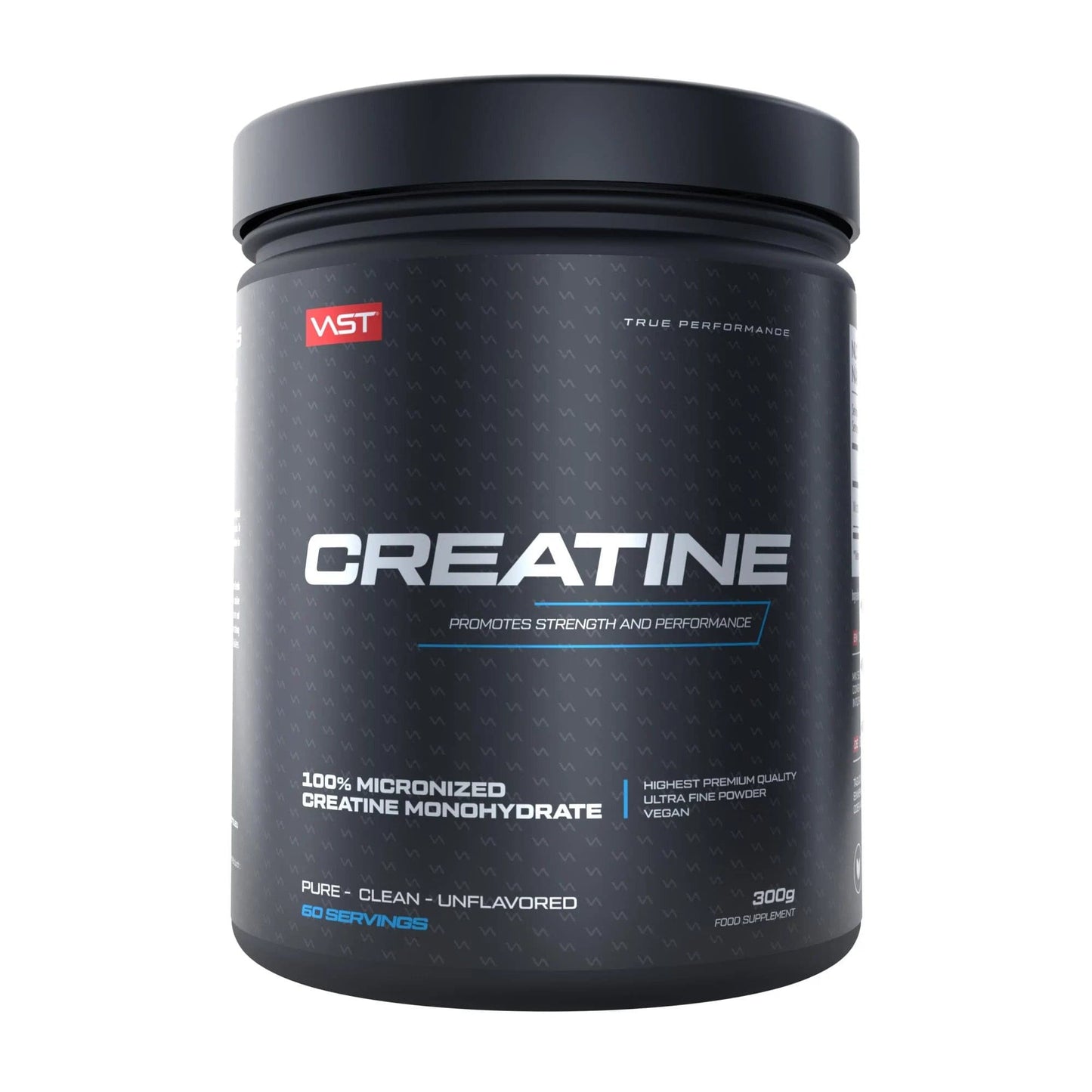 VAST Creatine 100% Micronized Creatine Monohydrate - 300g