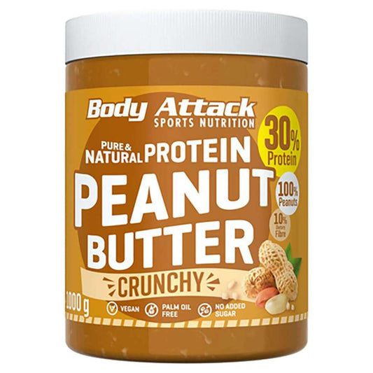 Body Attack Peanut Butter - 1000g.