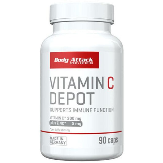 Body Attack Vitamin C Depot - 90 Kapseln.