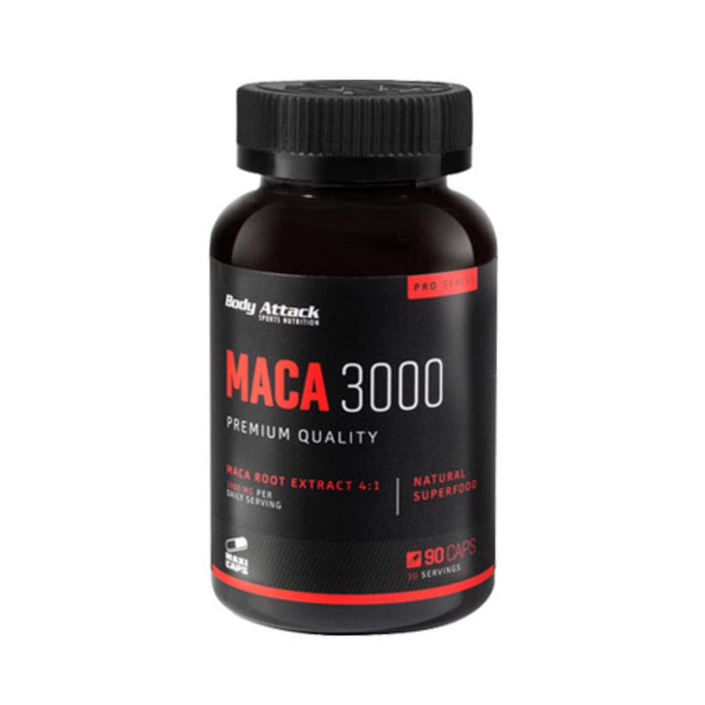 Body Attack Maca 3000 - 90 Kapseln.