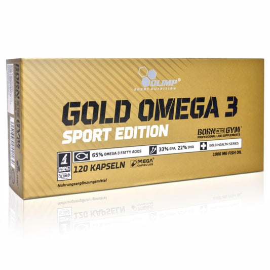 Olimp Gold Omega 3 Sport Edition - 120 Kapseln.