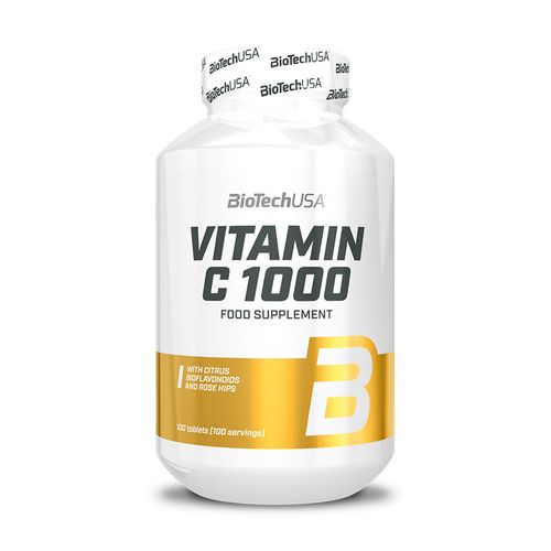 BioTech USA Vitamin C 1000 - 100 Tabletten.