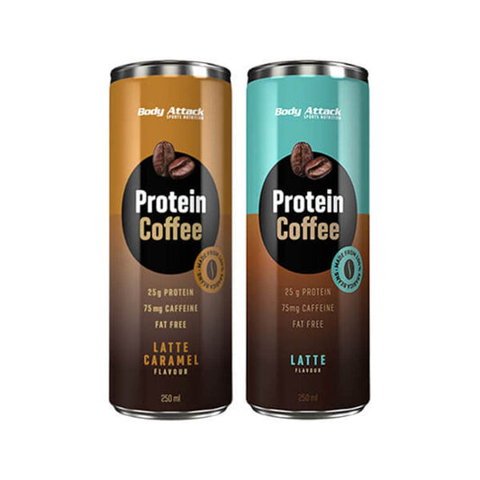 Body Attack Protein Coffee - 250ml.