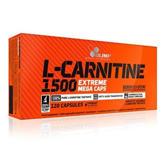 Olimp L-Carnitine 1500 Extreme Mega Caps - 120 Kapseln.
