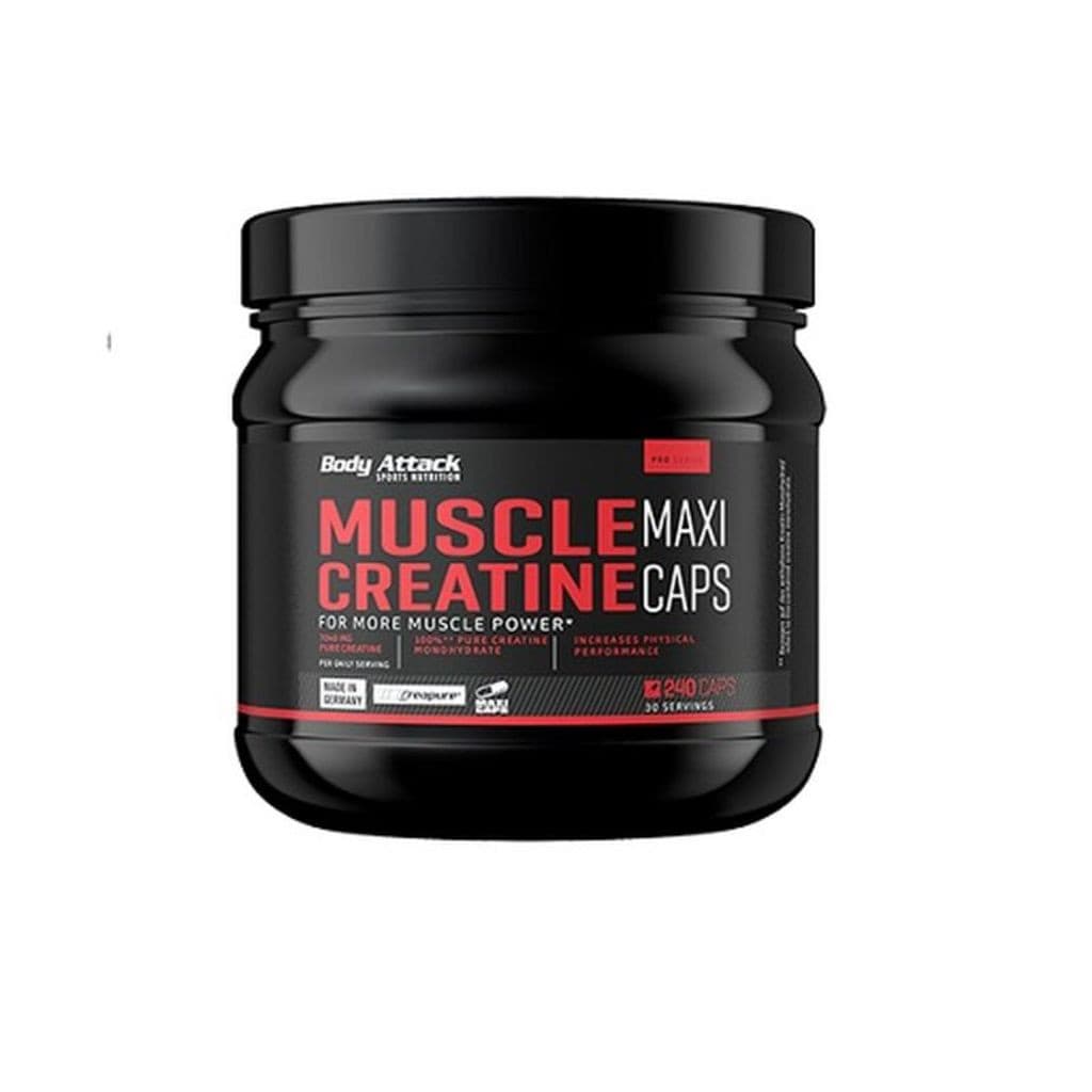 Body Attack Muscle Creatine (Creapure) - 240 Kapseln.