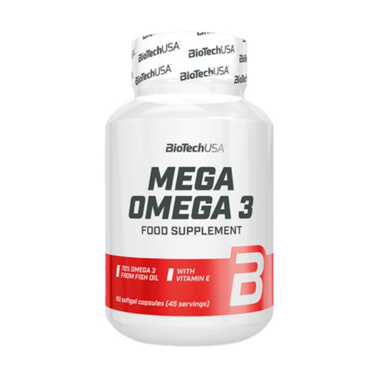 BioTech USA Omega 3 - 90 Kapseln.