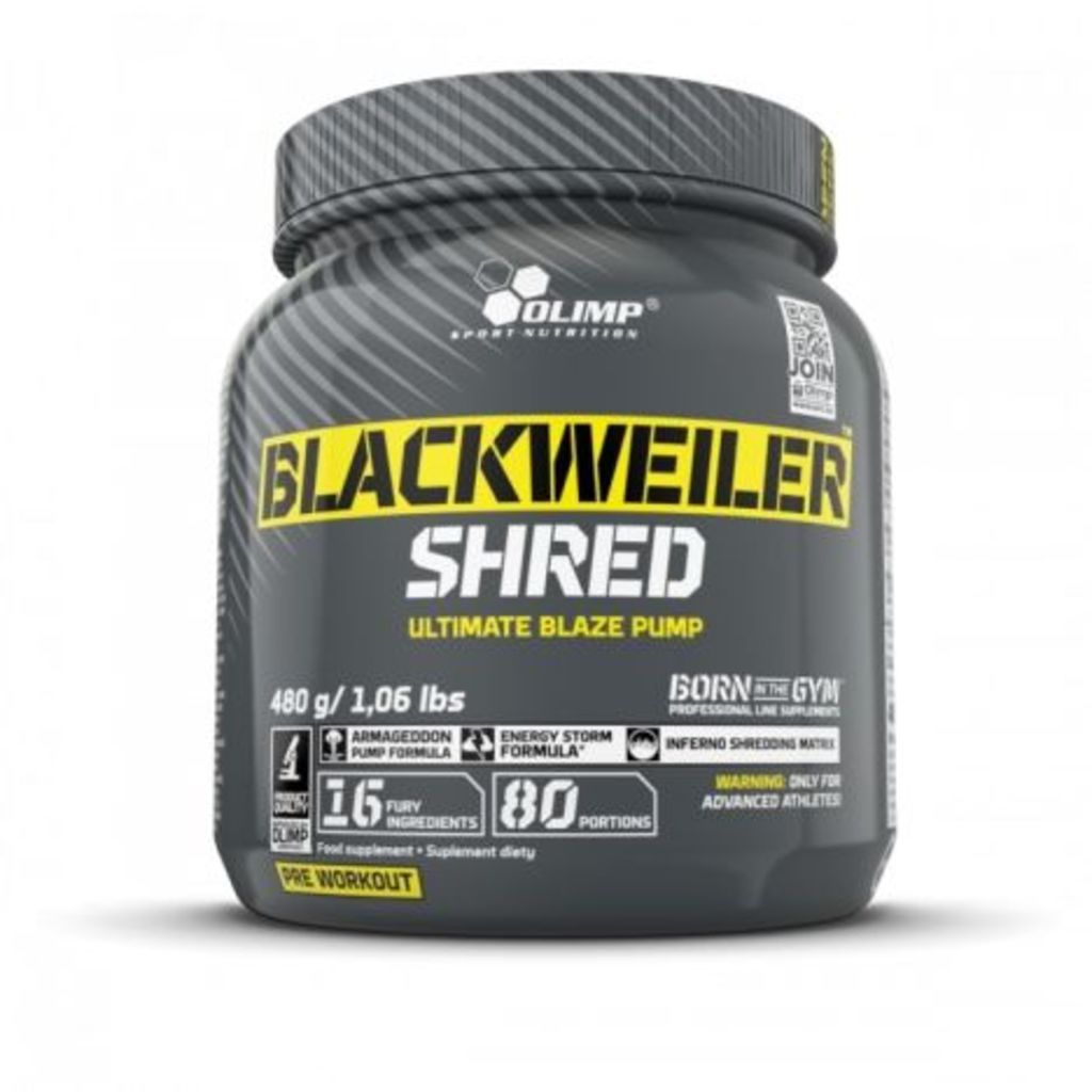 Olimp Blackweiler Shred Pre Workout Booster - 480g.