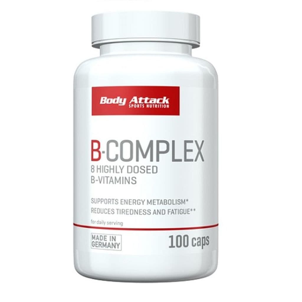 Body Attack B-Complex - 100 Kapseln.