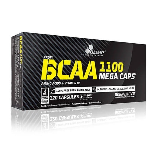 Olimp BCAA Mega Caps - 120 Kapseln.